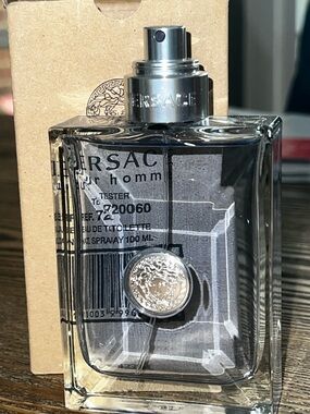 Versace Pour Homme Eau de Toilette Spray  - 3.3 fl oz NEW